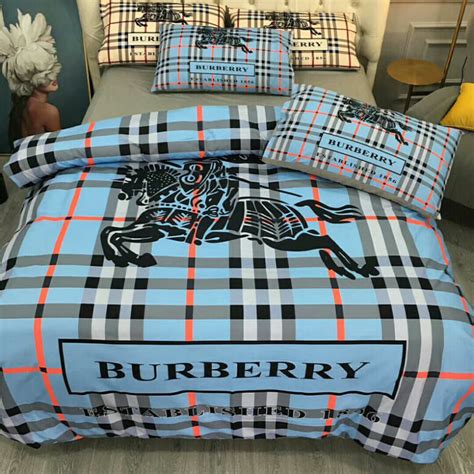 burberry bed sheet